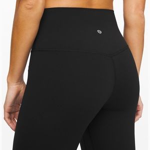 Lululemon Black Cropped Leggings